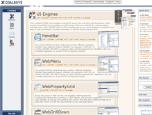 Tablet Screenshot of coalesys.com